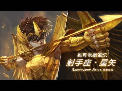 Speedpaint | Sagittarius Seiya