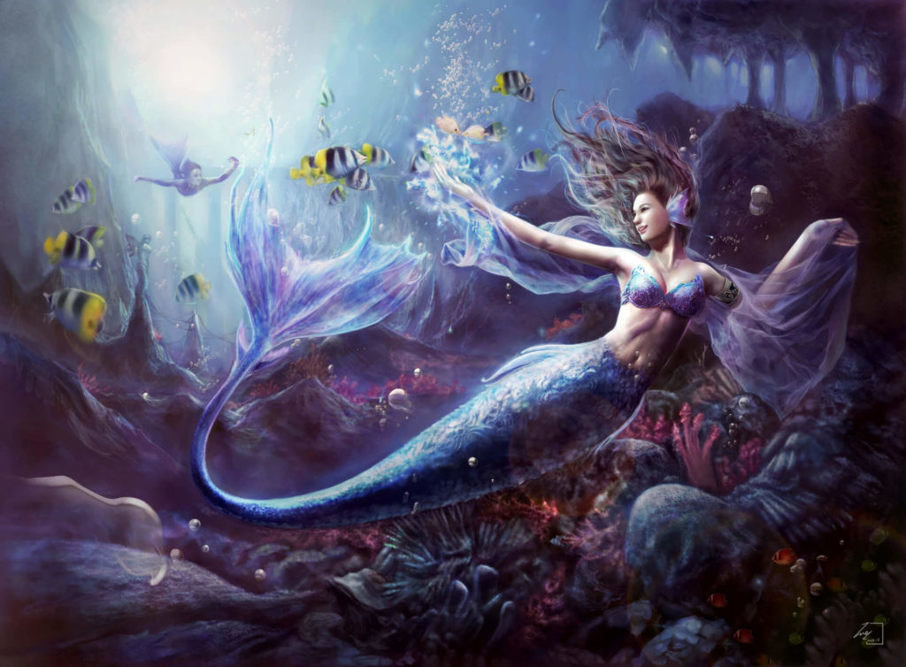 Legend of mermaid 2012 維真電繪筆記