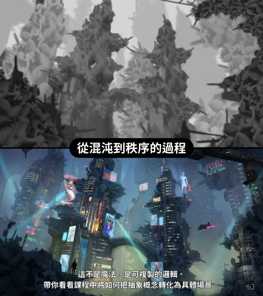 從混沌到秩序的過程 維真電繪筆記